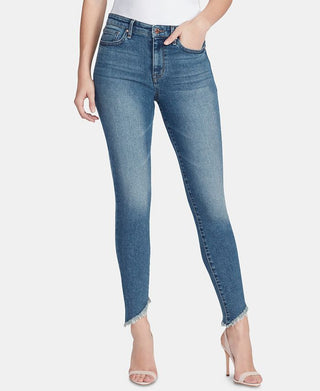 Calça Jeans Skinny William Rast Feminina Júnior Denim Assimétrica Azul Tamanho 25