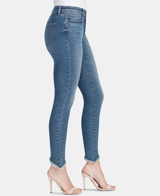Calça Jeans Skinny William Rast Feminina Júnior Denim Assimétrica Azul Tamanho 25