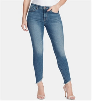 Calça Jeans Skinny William Rast Feminina Júnior Denim Assimétrica Azul Tamanho 25