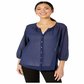Blusa Tommy Bahama Lana Bay Gaze Feminina Azul Tamanho Grande