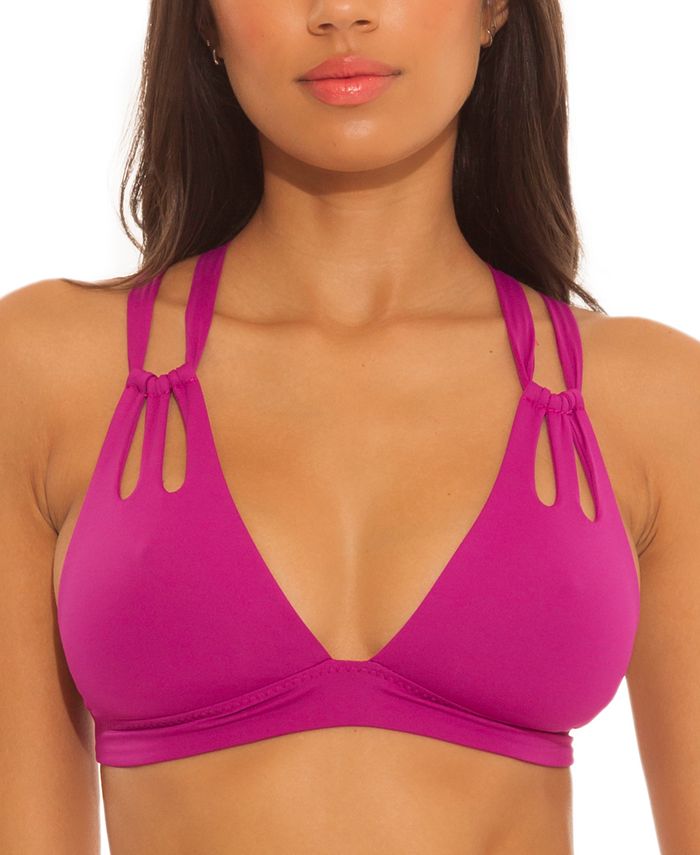 Biquíni Halter Code Loop Feminino Rebecca Virtue Roxo Tamanho P