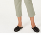 Calça jeans feminina Charter Club Tummy Control Bristol Capri, verde, tamanho 12P