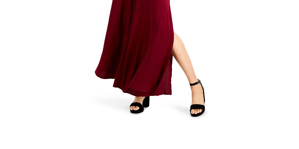 Macacão feminino Bar III com recortes peekaboo, marrom, tamanho pequeno