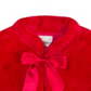 Bolero de pele sintética para meninas, edições raras, vermelho, tamanho 2T