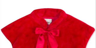 Bolero de pele sintética para meninas, edições raras, vermelho, tamanho 2T