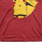 Camiseta infantil Pokémon Pikachu Knockout para meninos, vermelha, tamanho 2
