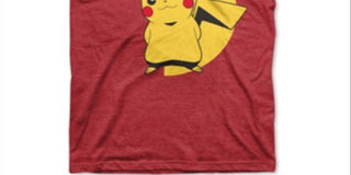Camiseta infantil Pokémon Pikachu Knockout para meninos, vermelha, tamanho 2