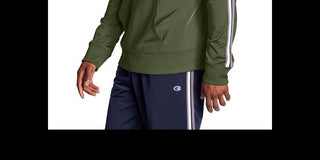 Moletom com capuz Champion Athletics Track masculino com logotipo bordado, vermelho, tamanho XX-G