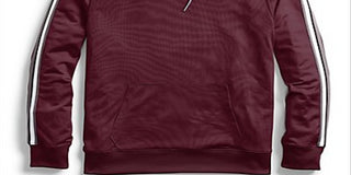 Moletom com capuz Champion Athletics Track masculino com logotipo bordado, vermelho, tamanho XX-G