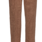 Calça social feminina Alfred Dunner WALNUT - Calça de camurça sintética Walnut - Plus Brown Tamanho 16P