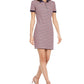 Vestido Polo Listrado Maison Jules Rosa Tamanho XS