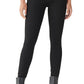 Calça jeans skinny feminina Lucky Brand Ava com botões expostos, preta, tamanho 31