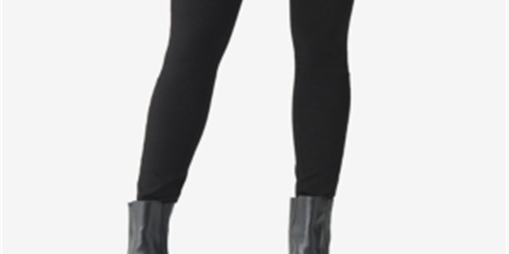 Calça jeans skinny feminina Lucky Brand Ava com botões expostos, preta, tamanho 31