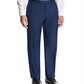 Calça de terno masculina Michael Kors texturizada lisa clássica azul tamanho 34x34