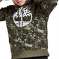 Moletom com capuz Timberland Camo Tree Logo Masculino Verde Tamanho P