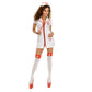 Buyseasons Fantasia de Betty para cabeceira de Halloween feminina, branca, tamanho grande