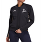 Jaqueta bomber feminina Adidas Varsity Colorblocked preta tamanho P