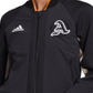 Jaqueta bomber feminina Adidas Varsity Colorblocked preta tamanho P
