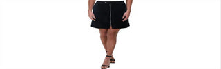 Theory Women's Corduroy Zip Front Mini Skirt Navy  Size 2
