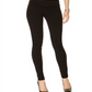 Calça skinny Curvy Pull-on Inc International Concepts, preta, tamanho 18