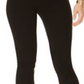 Calça skinny Curvy Pull-on Inc International Concepts, preta, tamanho 18