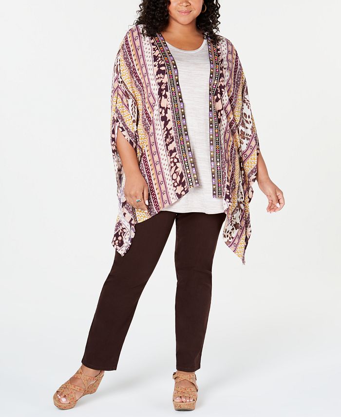 Sandália feminina Voyage Wedge da Style &amp; Co, marrom, tamanho 0X