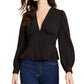 Blusa Blaine Crepe Feminina French Connection Preta Tamanho 0
