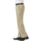 Calça Haggar Cool 18 Pro Flat Front Masculina Amarela Tamanho 38L x 32C