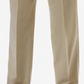 Calça Haggar Cool 18 Pro Flat Front Masculina Amarela Tamanho 38L x 32C
