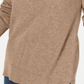 Karen Scott Suéter Feminino Plush com Costura Frontal Marrom Tamanho P