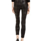 Leggings Skinny Xadrez Elástico Feminino Maison Jules Pretas Tamanho XS