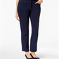 Calça feminina JM Collection Tummy Control Curvy Fit Azul Tamanho 24X4,5