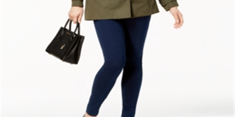 Michael Kors Casaco Feminino com Cinto Verde Tamanho Pequeno G