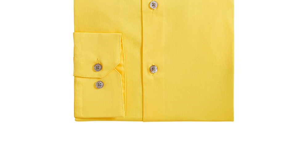 Camisa social masculina Alfani Slim Fit Stretch Performance, tamanho P, vinho