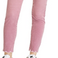 Calça jeans skinny de cintura alta Rag &amp; Bone Nina Corduroy feminina, rosa, tamanho 24