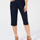 Shorts skinny feminino estilo &amp; co azul tamanho P