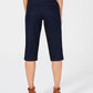 Shorts skinny feminino estilo &amp; co azul tamanho P