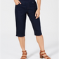 Shorts skinny feminino estilo &amp; co azul tamanho P