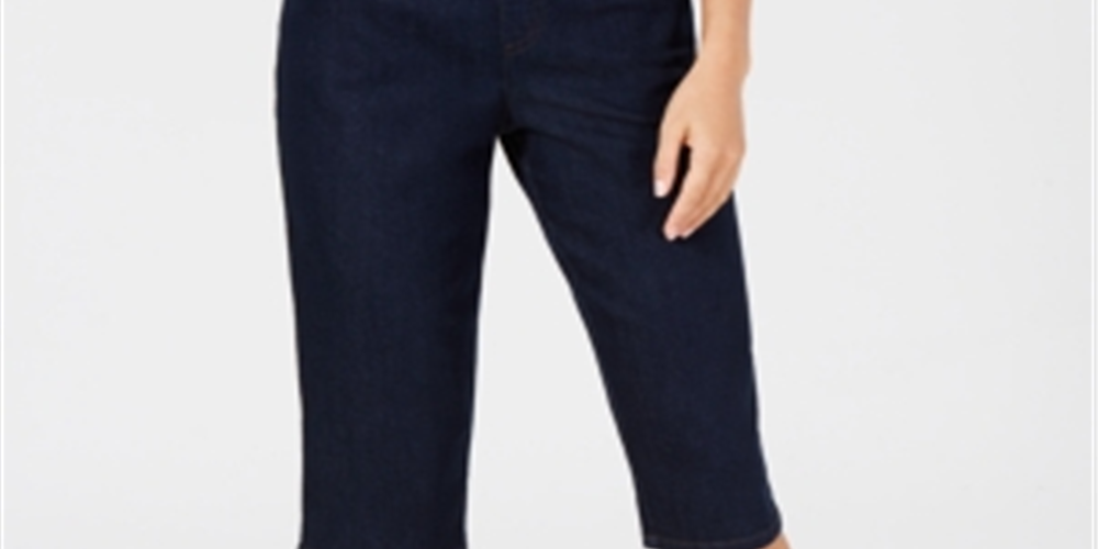 Shorts skinny feminino estilo &amp; co azul tamanho P