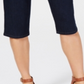 Shorts skinny feminino estilo &amp; co azul tamanho P