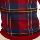 Suéter masculino Club Room com painel xadrez e mistura de lã merino, vermelho, tamanho grande