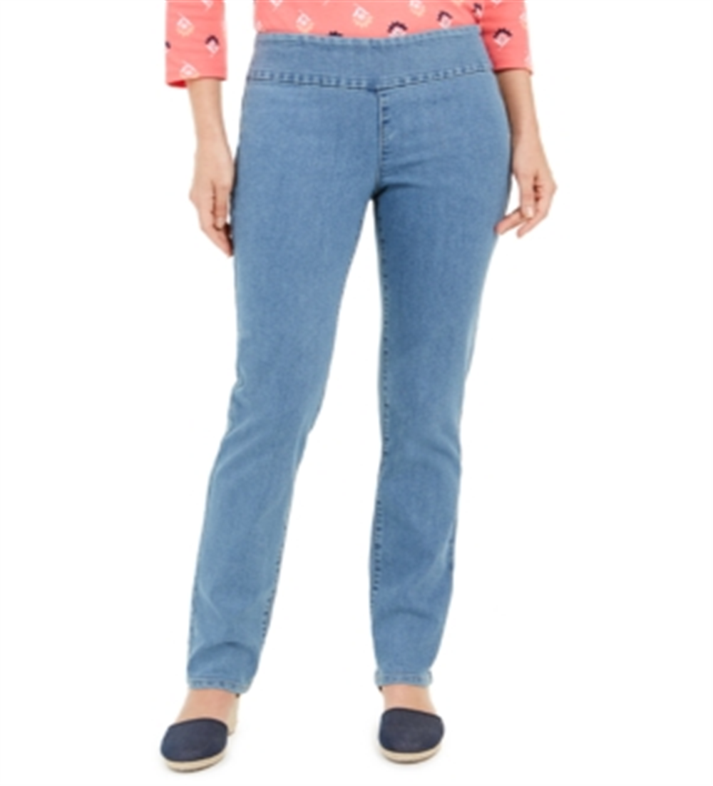 Calça jeans skinny Charter Club Cambridge Pull-on azul tamanho 6
