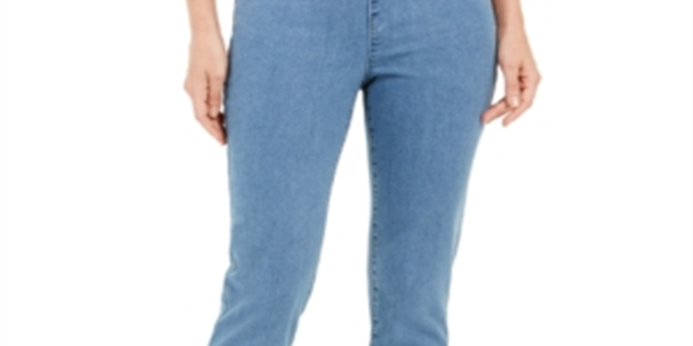 Calça jeans skinny Charter Club Cambridge Pull-on azul tamanho 6