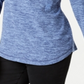 Moletom Karen Scott Petite Marled - Azul Intrepid Tamanho Petite S