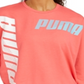 Moletom Puma Modern Sport Crew Feminino Laranja Tamanho M