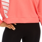 Moletom Puma Modern Sport Crew Feminino Laranja Tamanho M