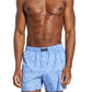 Boxers de algodão masculinos Polo Ralph Lauren, tamanho grande, azul