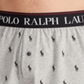 Polo Ralph Lauren Boxer Masculino de Malha Cinza Tamanho G