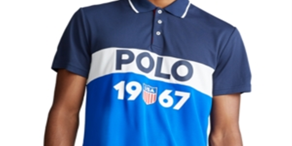 Polo Ralph Lauren Masculino Classic Fit Performance Piquet Polo Azul Tamanho XL