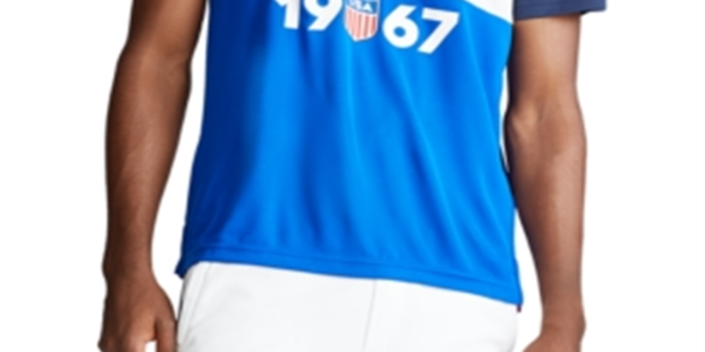 Polo Ralph Lauren Masculino Classic Fit Performance Piquet Polo Azul Tamanho XL